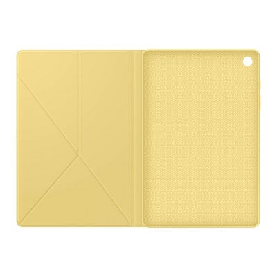 Samsung Galaxy Tab A9+ Book Cover - Blue/Yellow: Solid Epoxy Electronics Case