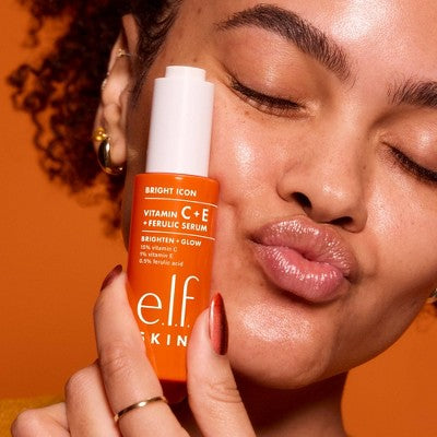 e.l.f. SKIN Bright Icon Vitamin C + E + Ferulic Face Serum - 1 fl oz