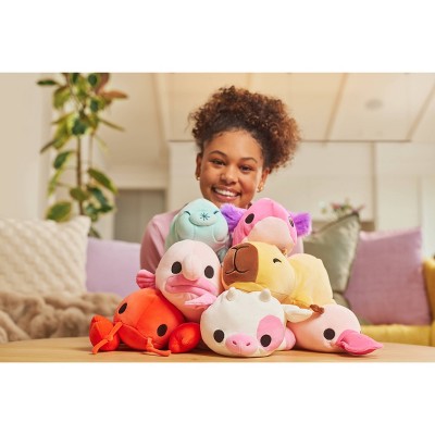 Hug-A-Lumps Capybara Weighted Plush Small Stuffed Animal: Zoo-Themed Polyester Toy