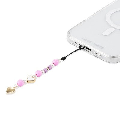 Case-Mate Mini Charm - Pink Hearts