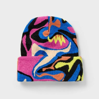 Black History Month Adult Beanie - Abstract