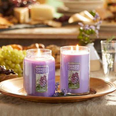 22oz Large Lilac Blossoms Jar Candle - Yankee Candle