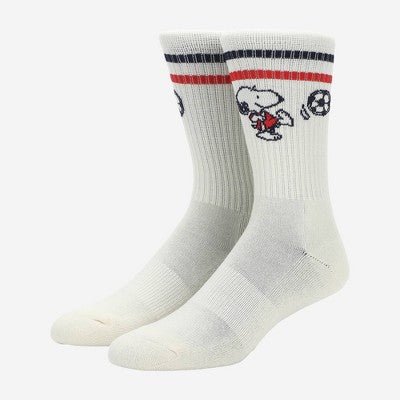 Men's Peanuts Snoopy Soccer Socks - 6-12
