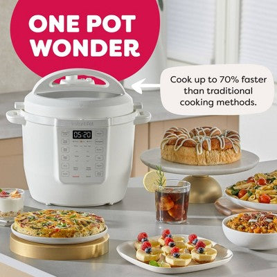 Instant Pot RIO 6qt 7-in-1 Electric Pressure Cooker & Multi-Cooker Sea Salt