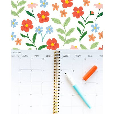 Isabella MG Un Dia A La Vez 2025-2026 Spiral Planner 5" x 8"