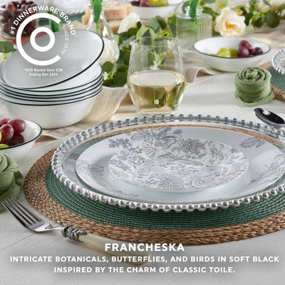 Corelle 16pc Francheska Dinnerware Set (LOCAL PICKUP ONLY)