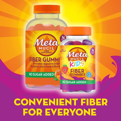 Metamucil Kids' Fiber Gummies - 72ct