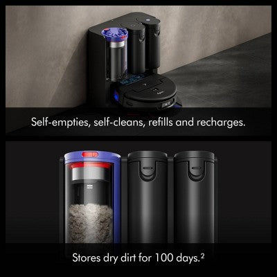 Dyson Spot+Scrub Ai Wet and Dry Robot Vacuum Black (LOCAL PICKUP ONLY)