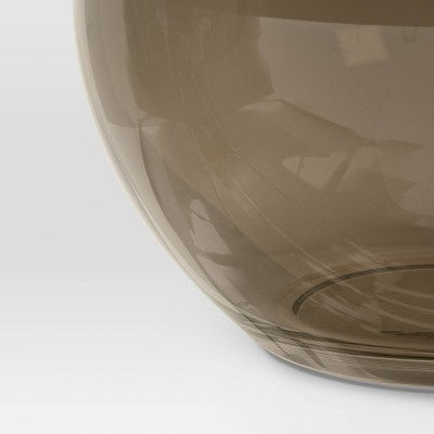 Glass Round Vase Brown - Room Essentials