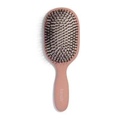 Kitsch Smooth & Polish Hair Brush - Terracotta: Nylon Bristles, Detangling, All Hair Types