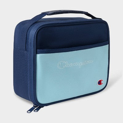 Champion Center Lunch Sack Box - Aqua/ Blue