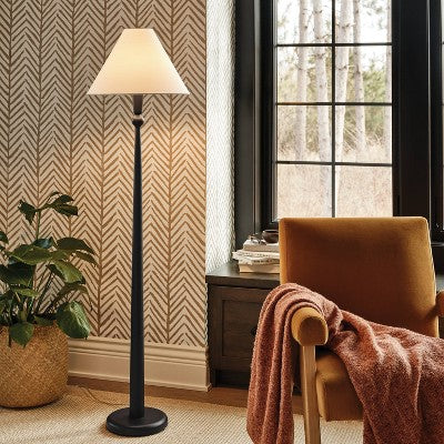 Textured Cast Metal Floor Lamp - Threshold