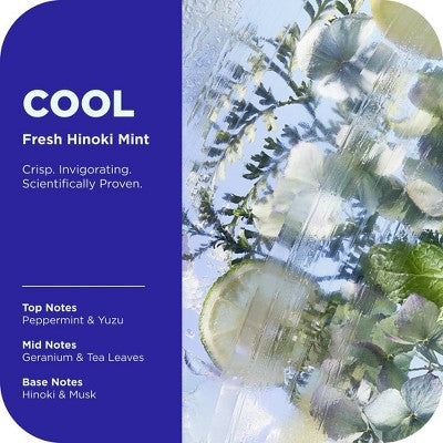 OLLY Cool Mood and Skin Vitamin-Infused Body Wash - Fresh Hinoki Mint - 17 fl oz: Deep Hydration, Paraben-Free, Sulfate-Free, Gel
