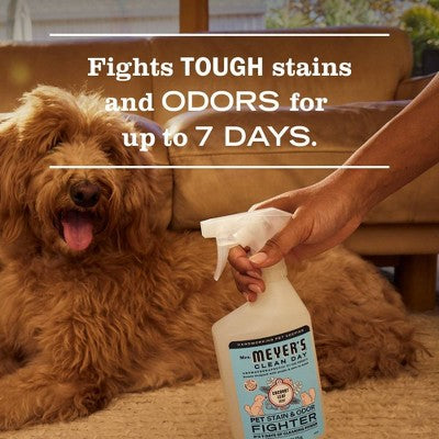Mrs. Meyer's Clean Day Liquid Coconut Scent Pet Stain Remover and Odor Fighter - 16 fl oz: Paraben-Free, Bleach-Free, Phthalate-Free