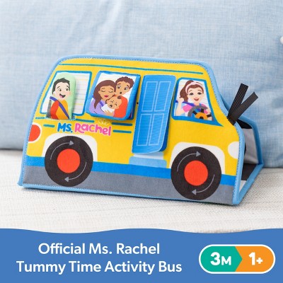 Ms. Rachel Tummy Time Activity Bus Baby Toy