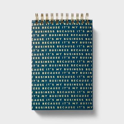 Because It's My Business XL Spiral Notepad - Tabitha Brown for Target