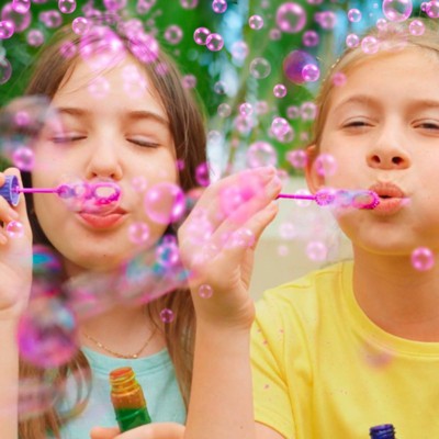 PoppinColorz 2-pack Bubble Tubes - Pink/Blue
