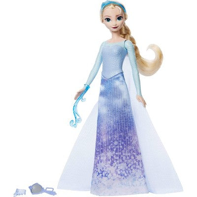 Disney Frozen Spin and Reveal Elsa Fashion 12.5" Doll and Accessories with 11 Surprises