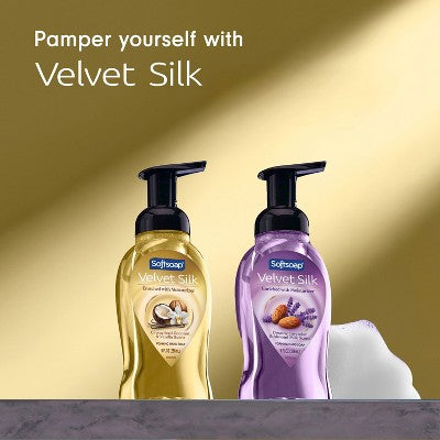 Softsoap Velvet Silk Caramelized Coconut & Vanilla Foaming Hand Soap - 9 fl oz