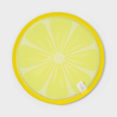 Lemon Flying Disc Dog Toy - Sun Squad