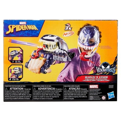 Marvel Spider-Man Venom vs Marvel's Venom Strike Blaster