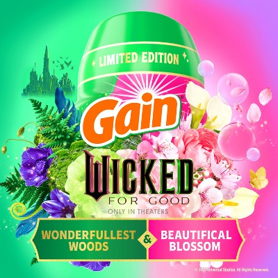 Gain Wicked Laundry Scent Booster Beads, Limited Edition Woods & Blossom - 12.2oz