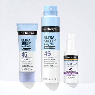 Neutrogena Ultra Sheer Spray - Twin Pack - SPF 45