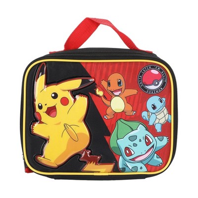 AS IS-MISSING WATER BOTTLE-Pokemon Kids' 16" Backpack 5pc Set - Black