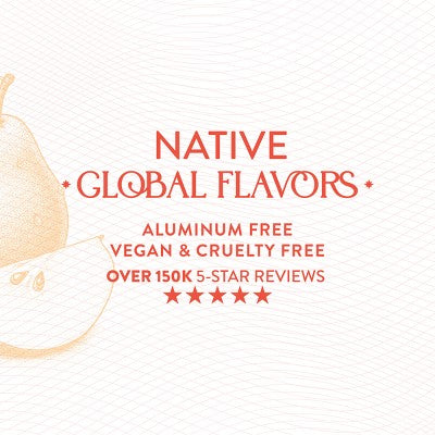 Native Limited Edition Global Flavors Gentle Exfoliating Scrub - Japanese Golden Pear - 12 fl oz: Paraben-Free, Sulfate-Free, Whole Body Use