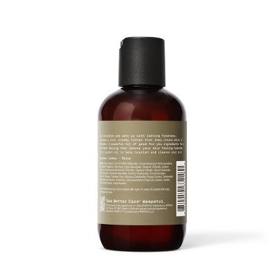 Papatui Men's Exfoliating and Hydrating Sulfate-Free Coconut Oil Body Wash - Lush Coconut - Trial and Travel Size - 3 fl oz