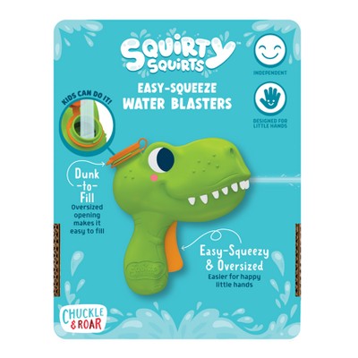 Chuckle & Roar Squirty Squirts Dino & Shark Water Blasters - 2pk