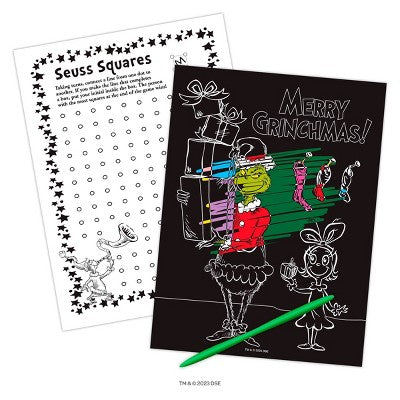 Bendon Licensed Scratch Art The Grinch