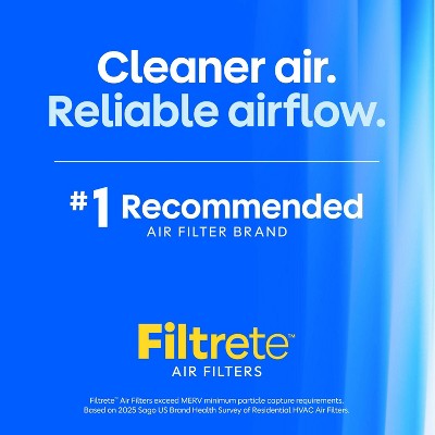 Filtrete Micro Allergen 18x20x1, Air Filter: MERV 11 Furnace Filter, Captures Dust & Pollen, Lasts 3 Months