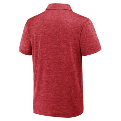 MLB Philadelphia Phillies Men's Heather Polo T-Shirt - S: Tagless, Pullover