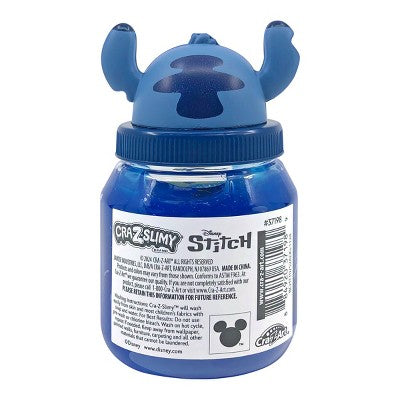 Disney Slimy Stitch Squeezie Slime - Blue: Creativity Focused Educational Toy, 7oz