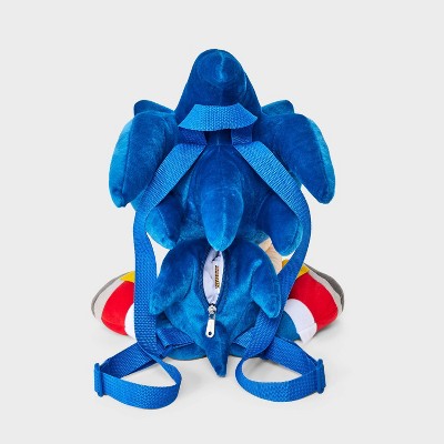 Kids' Sonic the Hedgehog Plush 18" Backpack - Blue