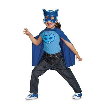 Toddler PJ Masks Halloween Light Up Kit Catboy Up to Size 6
