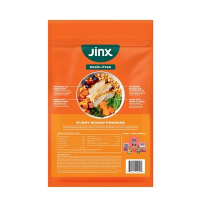 Jinx Grain-Free Dry Dog Food with Chicken, Sweet Potato & Carrot Flavor - 4lbs