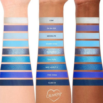 ColourPop 9-Pan Eyeshadow Palette - Blue Moon - 0.3oz