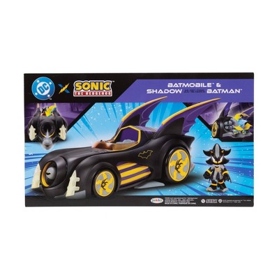 DC X Sonic the Hedgehog 2.5" Shadow + Batmobile