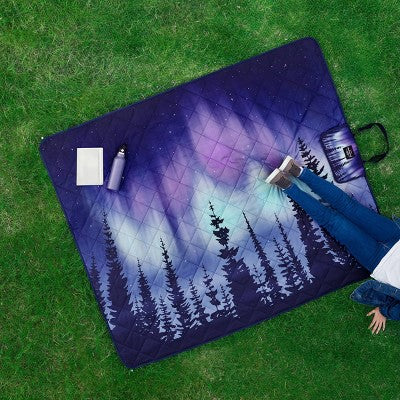 Weatherproof Vintage Stars Throw Blanket