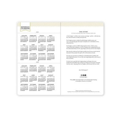 Day Designer 2025 Monthly Planner 6.14"x3.62" June: Pocket Calendar, Multicolored, Adult, Paper, Side Binding