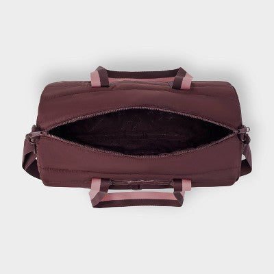 Champion Billie Quilted Duffel - Dark Medium Ruby