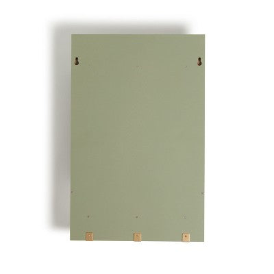 U Brands 11"x17" Modern Wall Organizer Storage Board Forest Fog