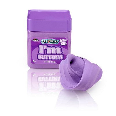 Cra-Z-Slimy I'm Buttery Purple Slime Jar 7.8oz