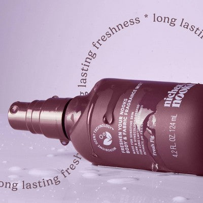 Niches & Nooks Intimate pH Balanced Body Spray & Fabric Fragrance Mist - Fresh Fig - 4.2 fl oz