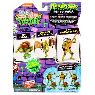 Teenage Mutant Ninja Turtles Donatello Pet to Ninja Action Figure