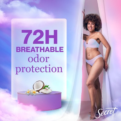 Secret Fresh Clear Gel Antiperspirant Deodorant - Coconut Scent - 2pk/2.6oz