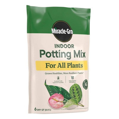 Miracle-Gro Indoor All Plants 5.39lbs Potting Soil