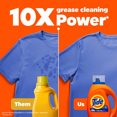 Tide Liquid HE ORF Liquid Laundry Detergent - 166 fl oz